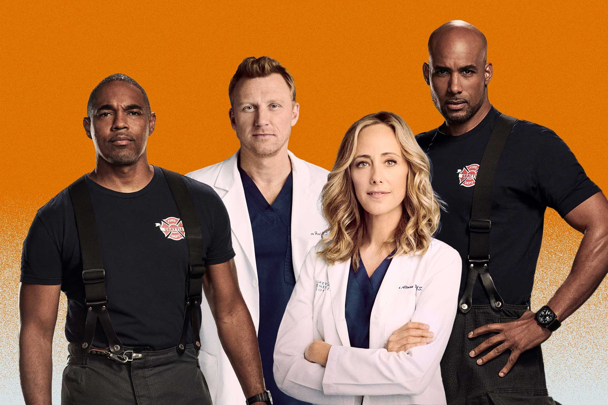 From left to right, Jason George, Kevin McKidd, Kim Raver and Boris Kodjoe. (Contributed photos)