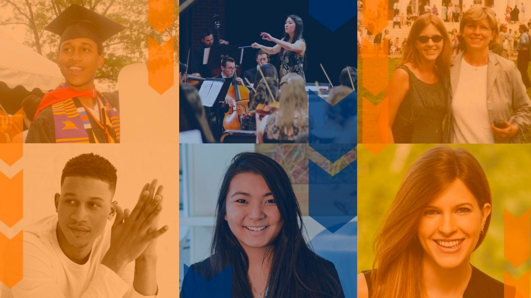 Images of students and their later careers