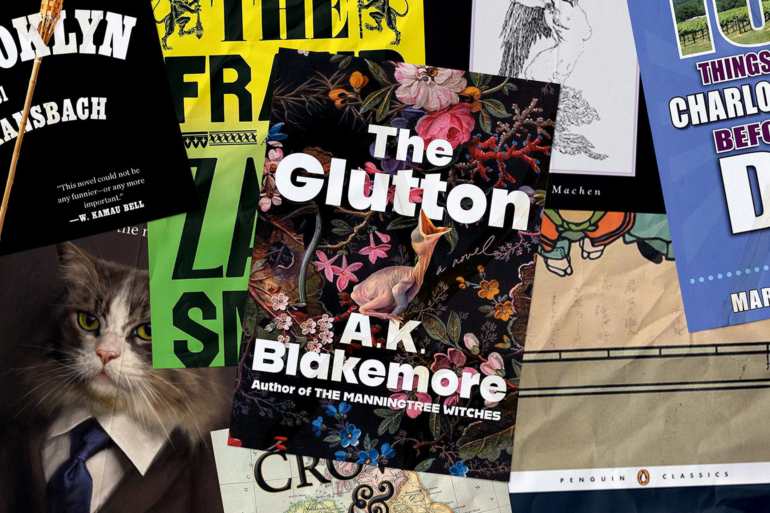 A collage of the covers of each featured book.