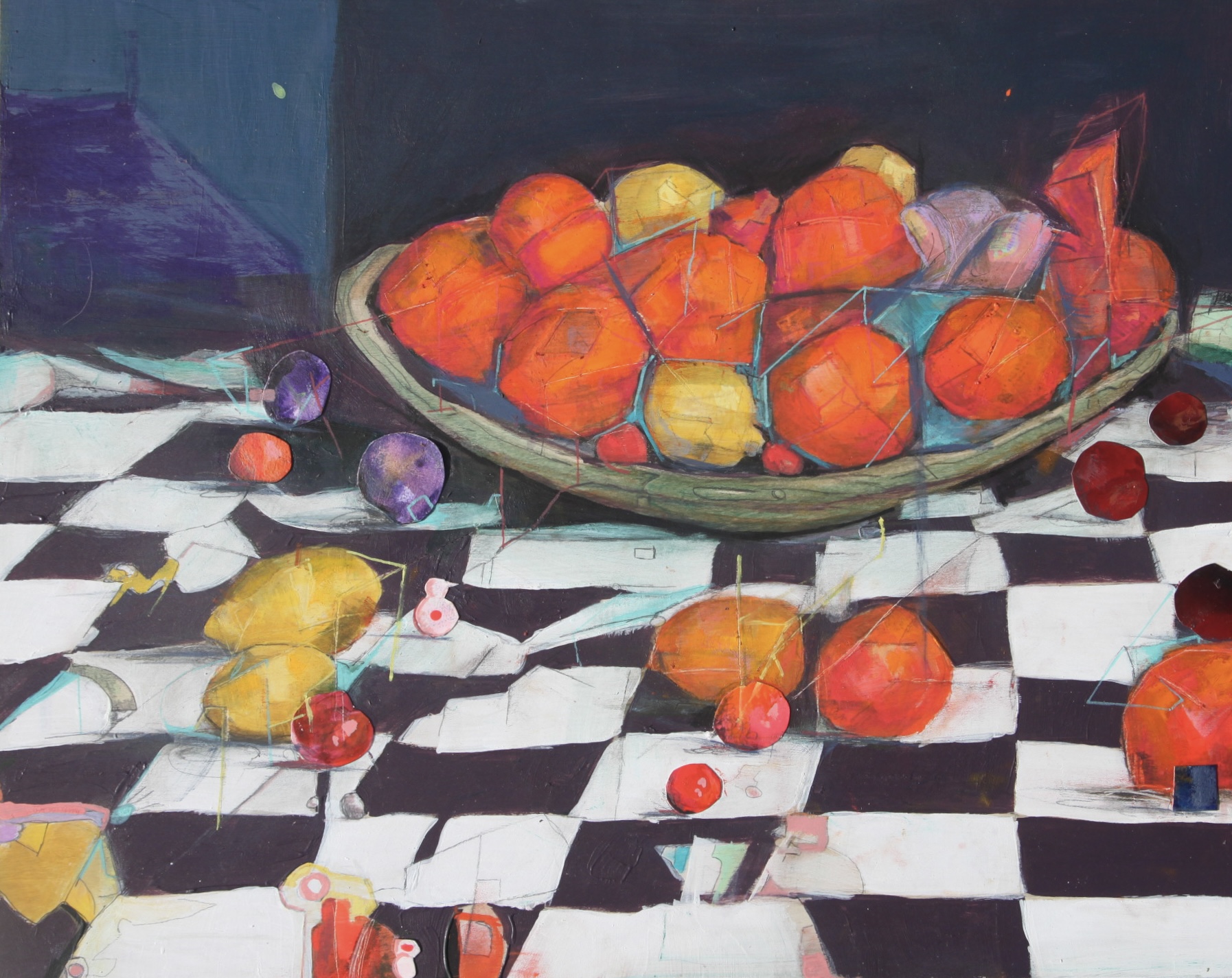 Cassie Guy_Clementine_2024_Mixed media on wood panel_16 x 20 inches.jpg Artist name: Cassie Guy Artwork title: Clementine Year created: 2024 Medium: Mixed media on wood panel Dimensions: 16 x 20 inches