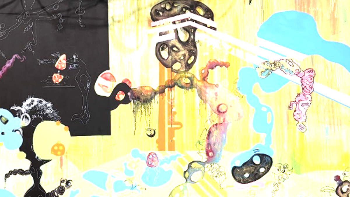 Detail of Autumn Samone's Work