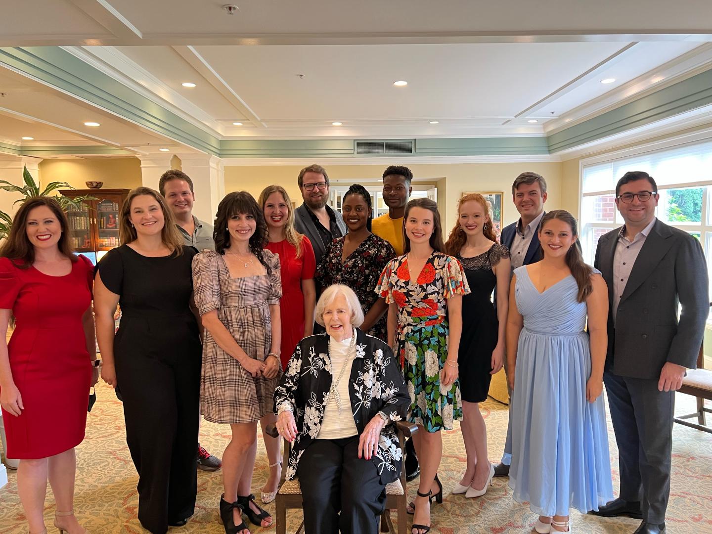 Tessa Ader with the Ader Emerging Artists with the Charlottesville Opera