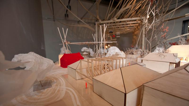 School of Architecture's Fallow City Exhibition • Image by Dan Addison