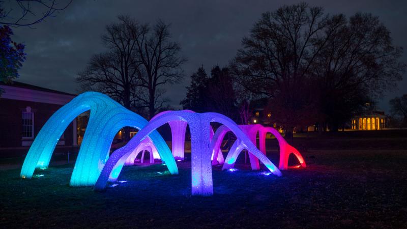 School of Architecture Lumina Sculpture • Image by Sanjay Suchak