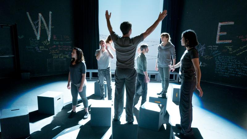 W\E: a Theatrical Piece of The Wall • Image by Michael Bailey